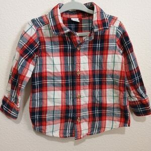 4/$15 Light Flannel, 18-24M